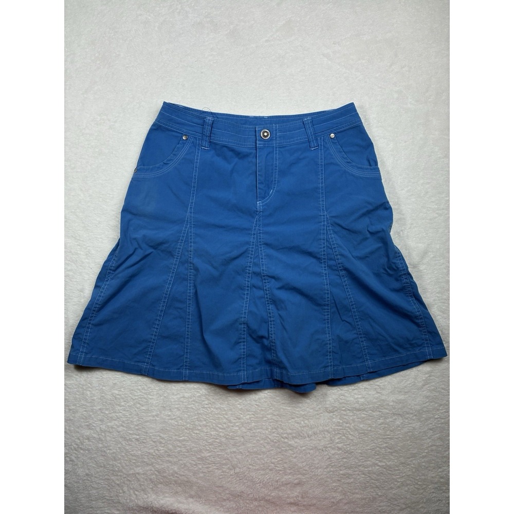Kuhl Outdoor Skirt Women's 6 Blue Active Hiking Utility Nature